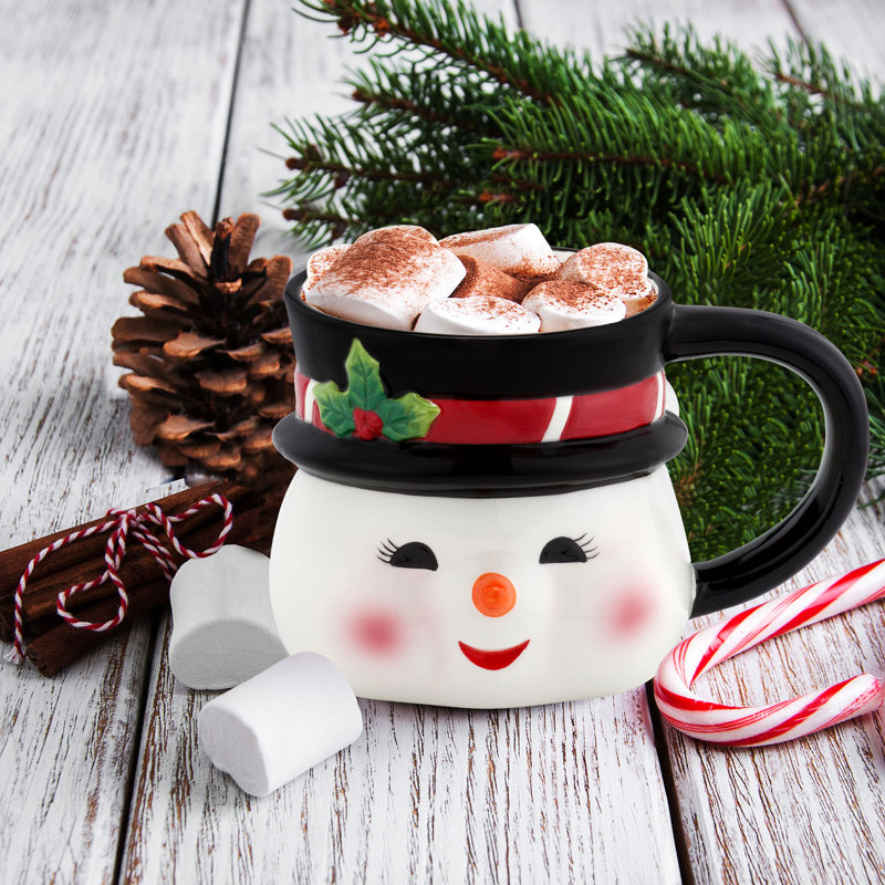 Mr. Christmas Nostalgic Snowman Mug
