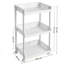 Carneatly 61cm H x 36.5cm W Utility Cart