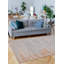 Tapis unique en laine gris nouvel âge 6 pi 4 po x 9 pi 1 po Grogan