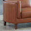 Canapé en cuir véritable 88 po Norcutt Coltyn