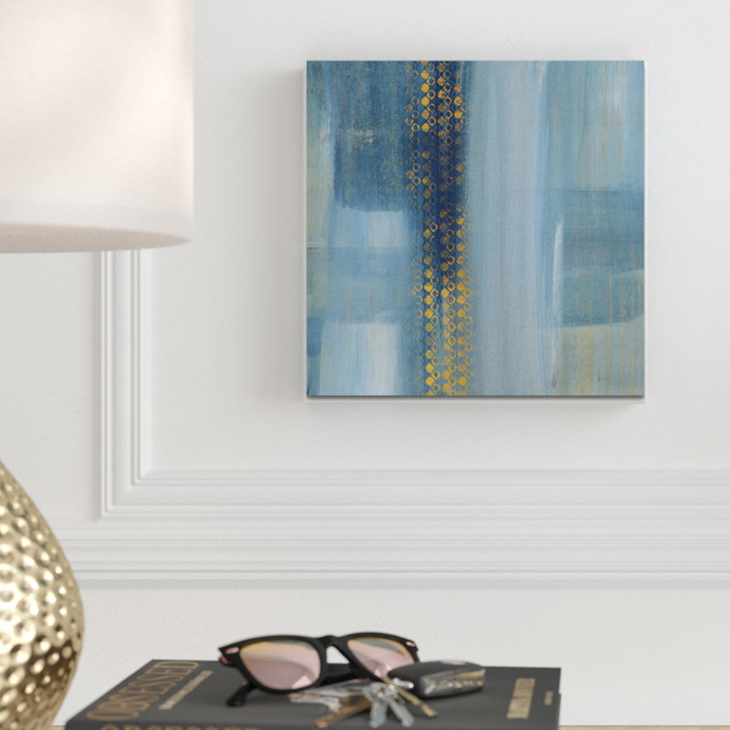 « touching the sky i », peinture sur toile tendue, H 10 po x l 10 po x P 1,5 po