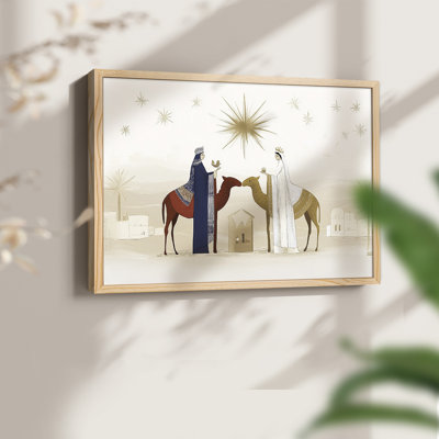 Chirstmas Art-CCL III - Reproduction encadrée - Restickable