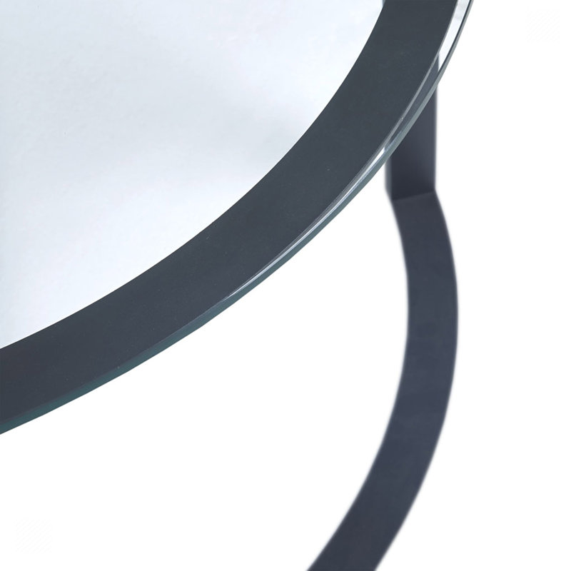 Iosep Glass Top Coffee Table