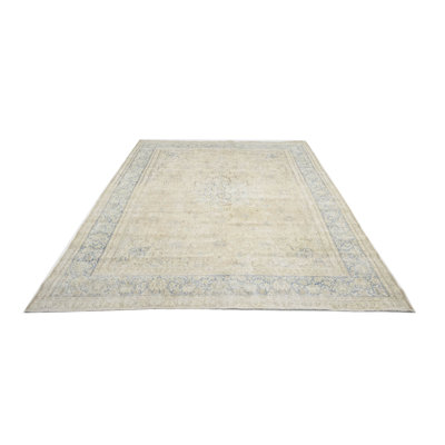 Distressed Floral Classic Antique Vintage Oriental Rug Dining Room Carpet