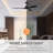 Alisan Ceiling Fan with LED Lights-1457592602