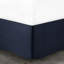 Ensemble de literie à motif d'édredon imprimé bleu marine 7 pièces avec motif classique Seersucker-121405773-121405775