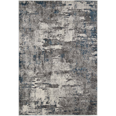 Tapis gris/beige zone Synergy