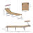 Outsunny Outdoor Lounge Chair