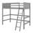 Solid Wood Loft Bed With Ladder-272117119