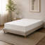 Matelas blanc queen de 15 cm d'épaisseur, matelas en mousse mémoire au thé vert, livré dans une boîte, sans fibre de verre, sommier non inclus-1613750787