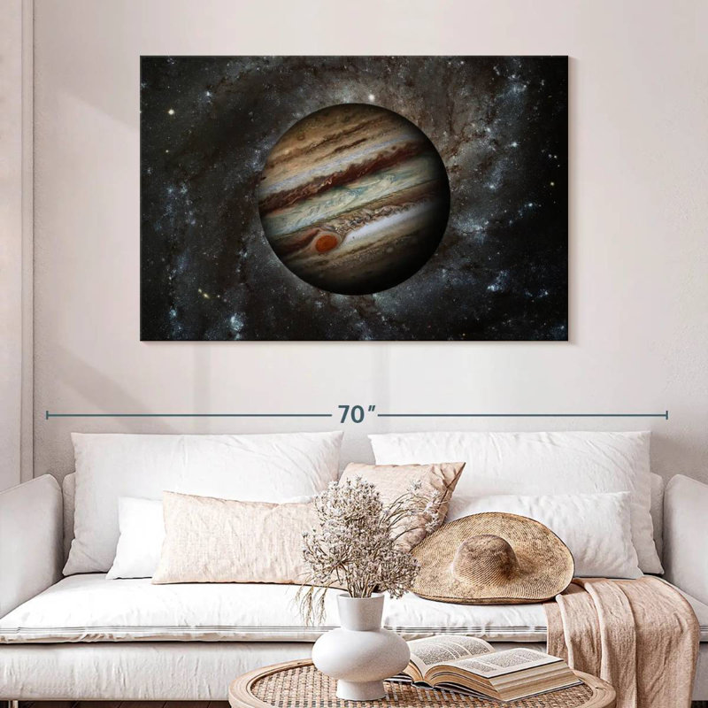 Oberle Planet Jupiter, 32" H x 48" W