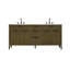 Meuble-lavabo double 72 po en chêne noisette-314797660-314797651