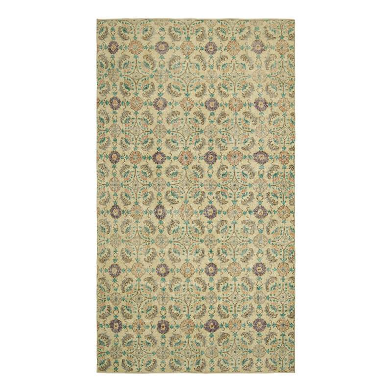 One-of-a-Kind 5’3”x8’11” Hand Knotted Area Rug