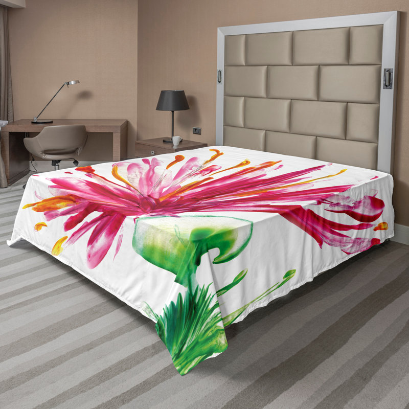 Drap plat Ambesonne, Drap plat pour très grand lit californien
