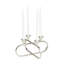 5.6" Aluminum Tabletop Candelabra-2036303062