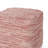 Enigma Yarn And Cotton Square Pouf（ONLY OTTOMAN)