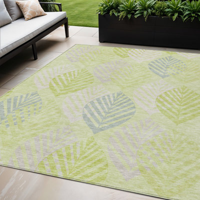 Tapis tissé à la machine HomeRoots