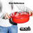 HomeVSS 5.5-Quart Enameled Cast Iron Braiser with Lid & Dual Handles-135271497