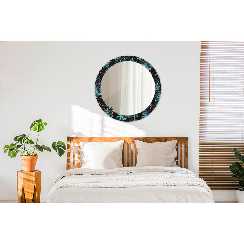 Huldar Glass Flat Wall Mirror