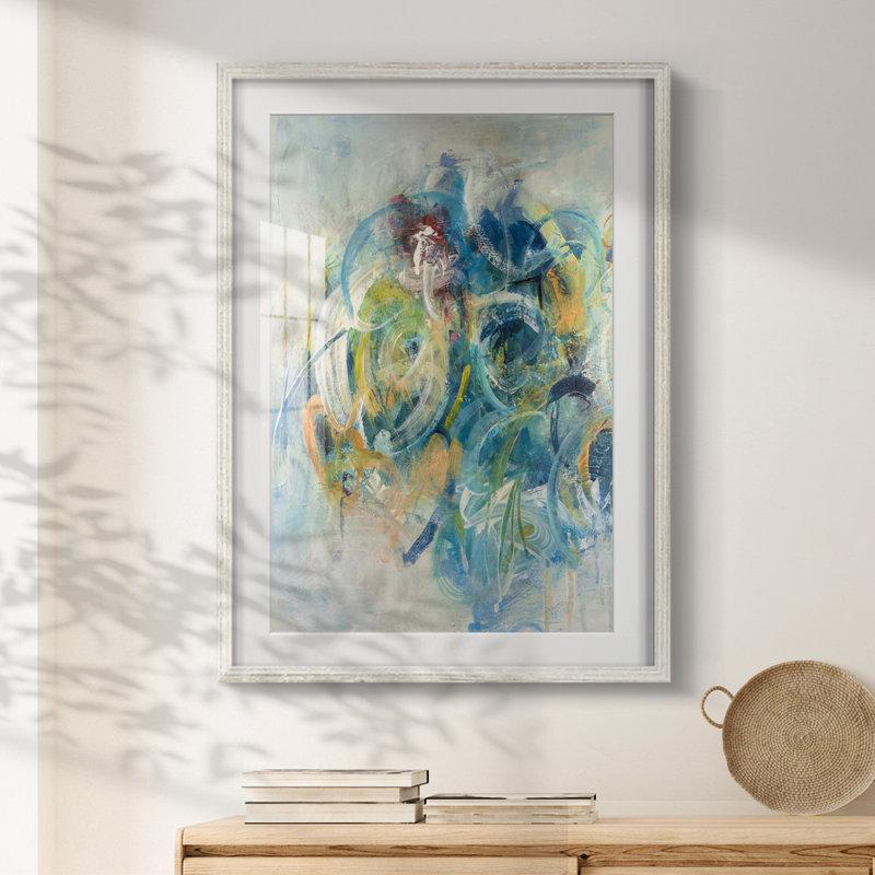 Silent Energy II - Impression encadrée, H 19,5 po x l 16,5 po, Blanc