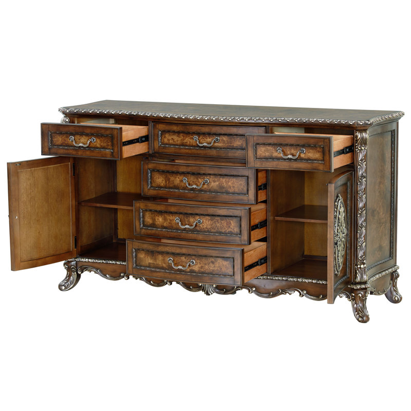 Commode combinée avec miroir Amitola