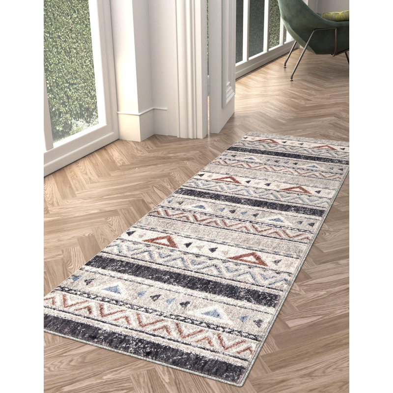 Southwestern Indoor Rug, Runner 2'7" x 12'