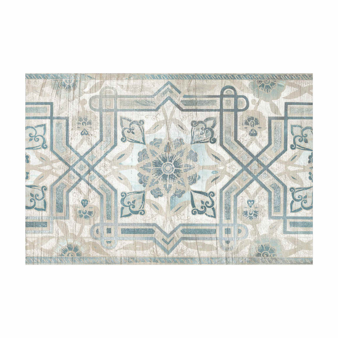 Teppich Harmindur in Blau / Beige / Grau