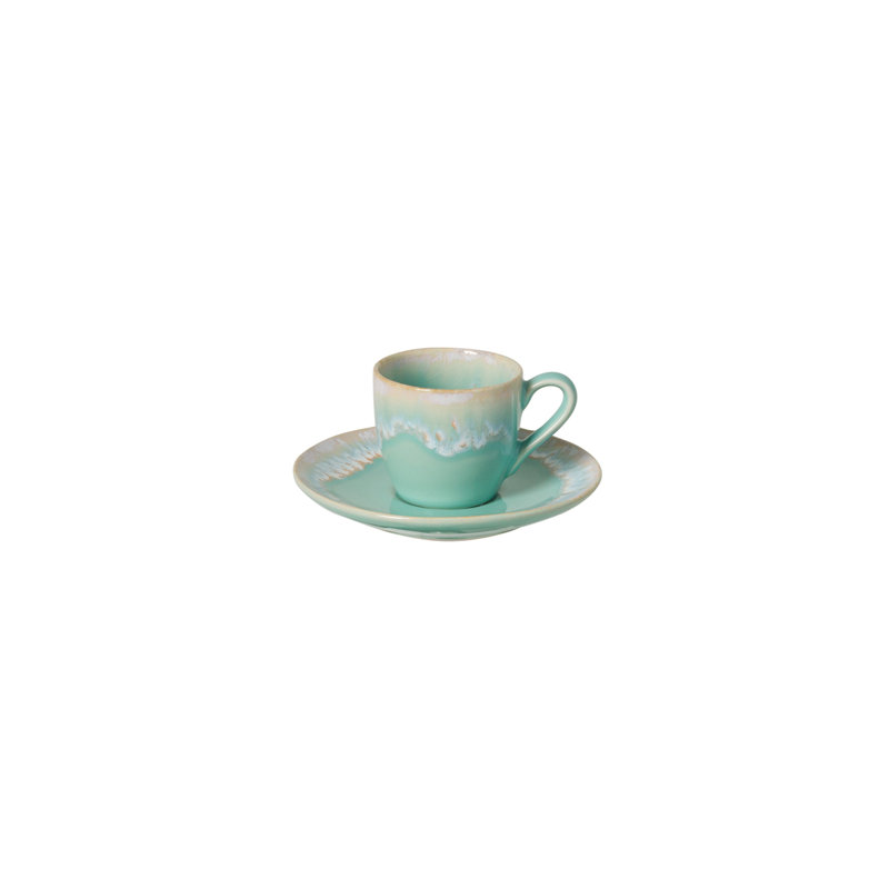 Tasse à café en grès Taormina, Bleu