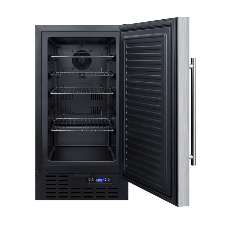 2.7 Cubic Feet Frost-Free Undercounter Upright Freezer, Black
