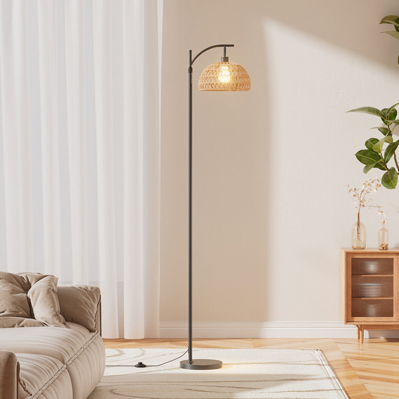 160cm Polished Torchiere Floor Lamp