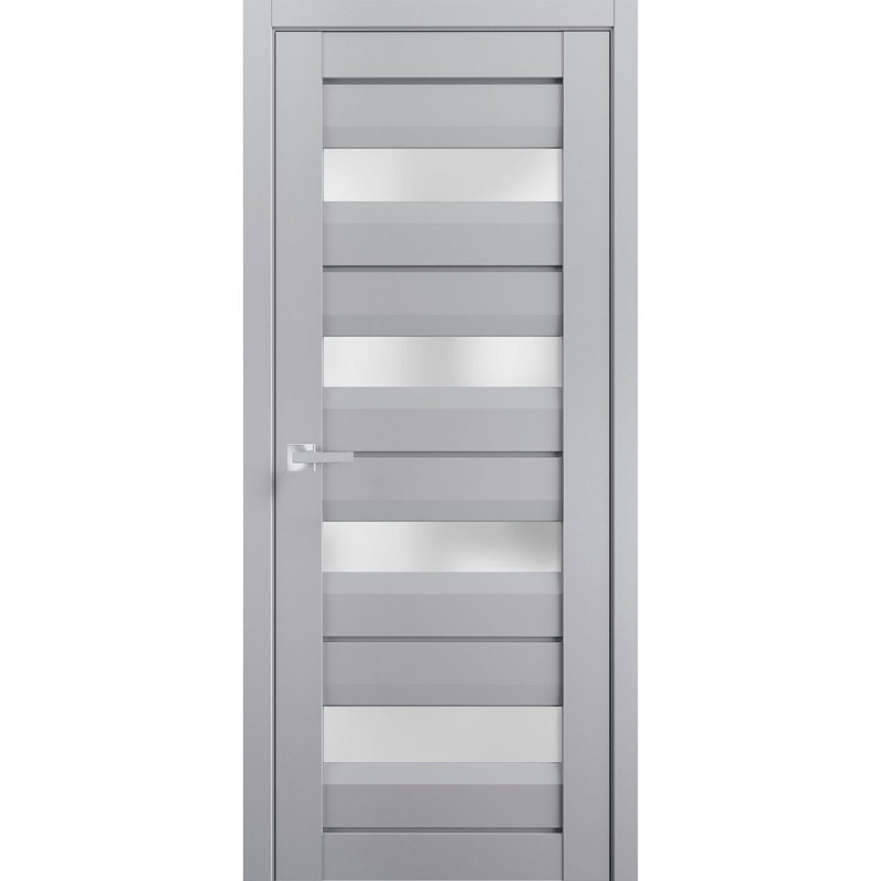 Porte standard Veregio, 24 po x 80 po, Gris