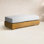 Aniston Teak Outdoor Ottoman with Cushion