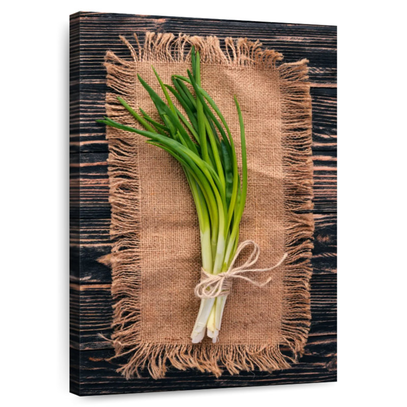 Harnek Bundled Scallions, 24" H x 16" W