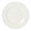 Ensemble d'assiettes et bols Gibson Home Caviara, ensemble de vaisselle 12 pièces, ensemble de vaisselle en porcelaine blanche à bord arrondi, assiettes à dîner, assiettes à salade et bols à céréales