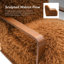 Fauteuil d'appoint rembourré à poils longs Harry-2047849216