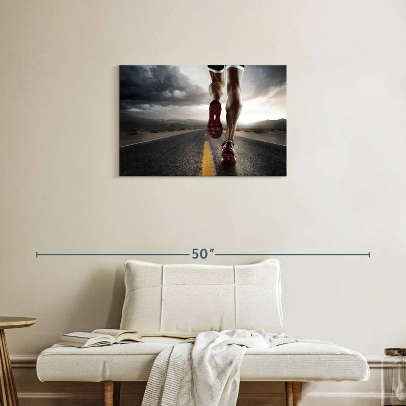 Sireci Highway Run, 20" H x 30" W
