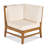 PERLA 5-PCS SOFA SET,CREAM