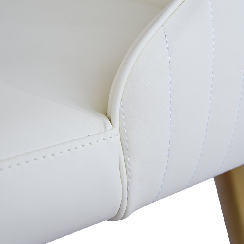 Chaise de salle à manger Zirui, Beige