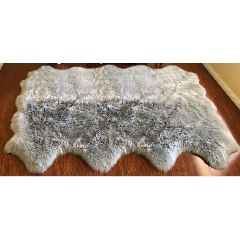 Whetsel Performance Sheepskin Indoor Rug, Novelty 5'7" x 7'