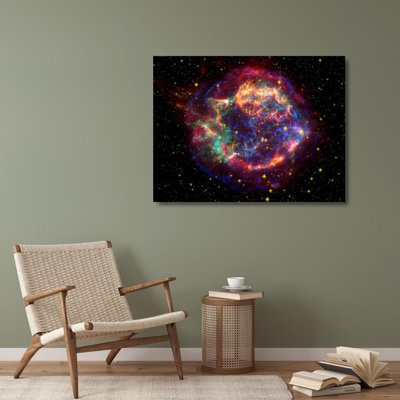 Ivy Bronx NASA Gallery Wrapped Canvas Art Titled: Cassiopeia A