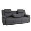 Maplewood Milan Manual Recliner Armchair - Mocha-61649162-61649163-61649164