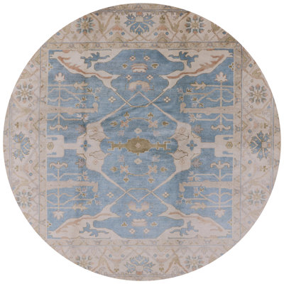 Tapis oriental beige / brun / bleu