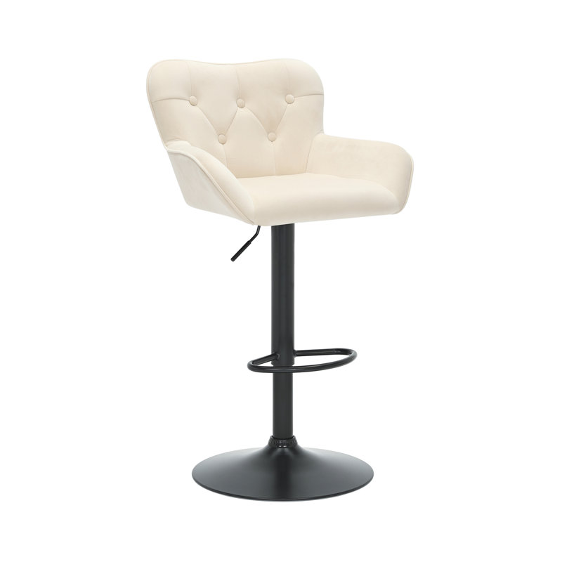 Swivel Upholstered Bar Stool