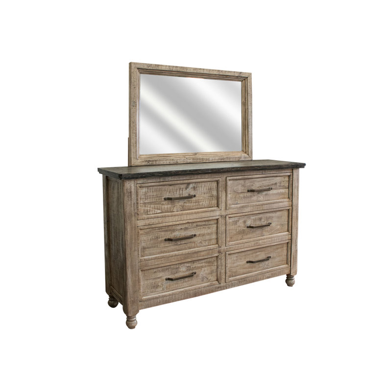 Miroir en pierre naturelle