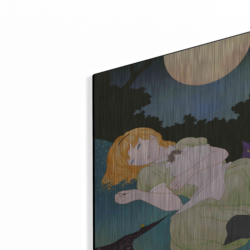 "Clair de lune" par Sai Tamiya, H 16 po x l 12 po