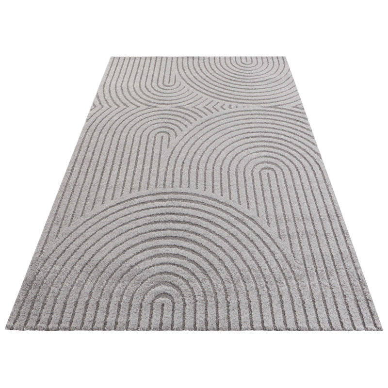 Panglao Soft Short Pile Carpet In High-Low Optics "Susy", Rectangle 120 x 170cm