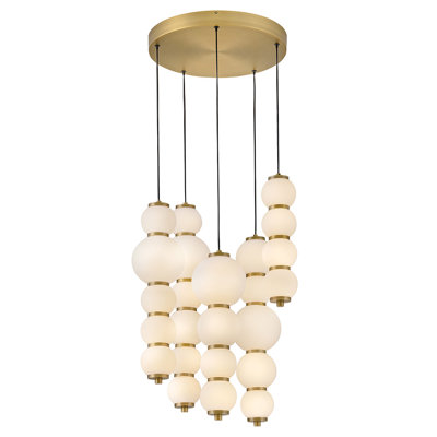 Hinkley Trigo Small Abstract Chandelier By Lisa McDennon