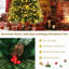 Lighted Artificial Pine Christmas Tree-1661955457