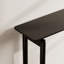 Console minimaliste Aastha en bois massif, table d'entrée moderne pour couloir et salon-1238188758-1238188760