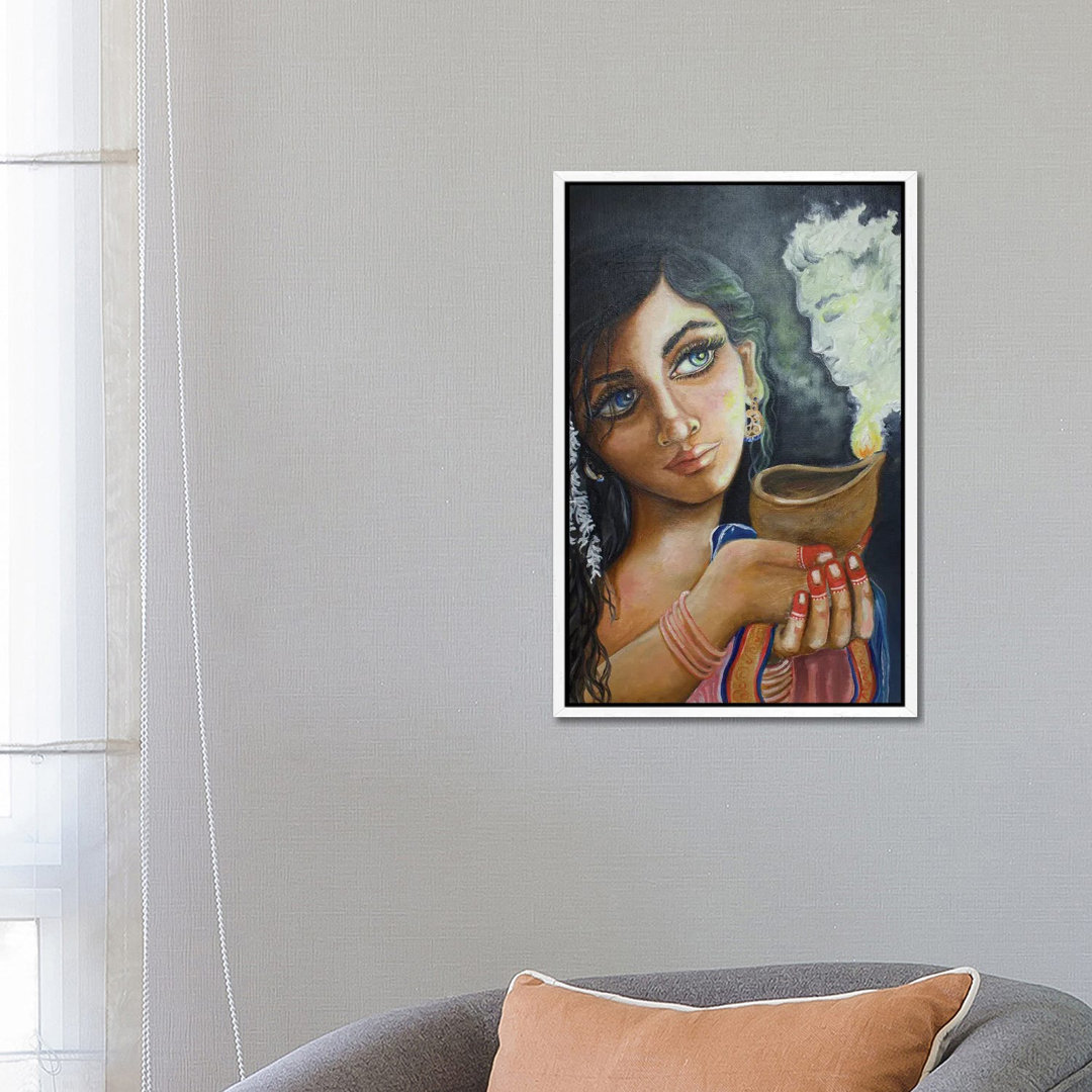 Noor von Sangeetha Bansal - Galerie-verpackte Leinwand Giclée